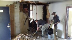 fire damage restoration in Farmers Branch cleanup team